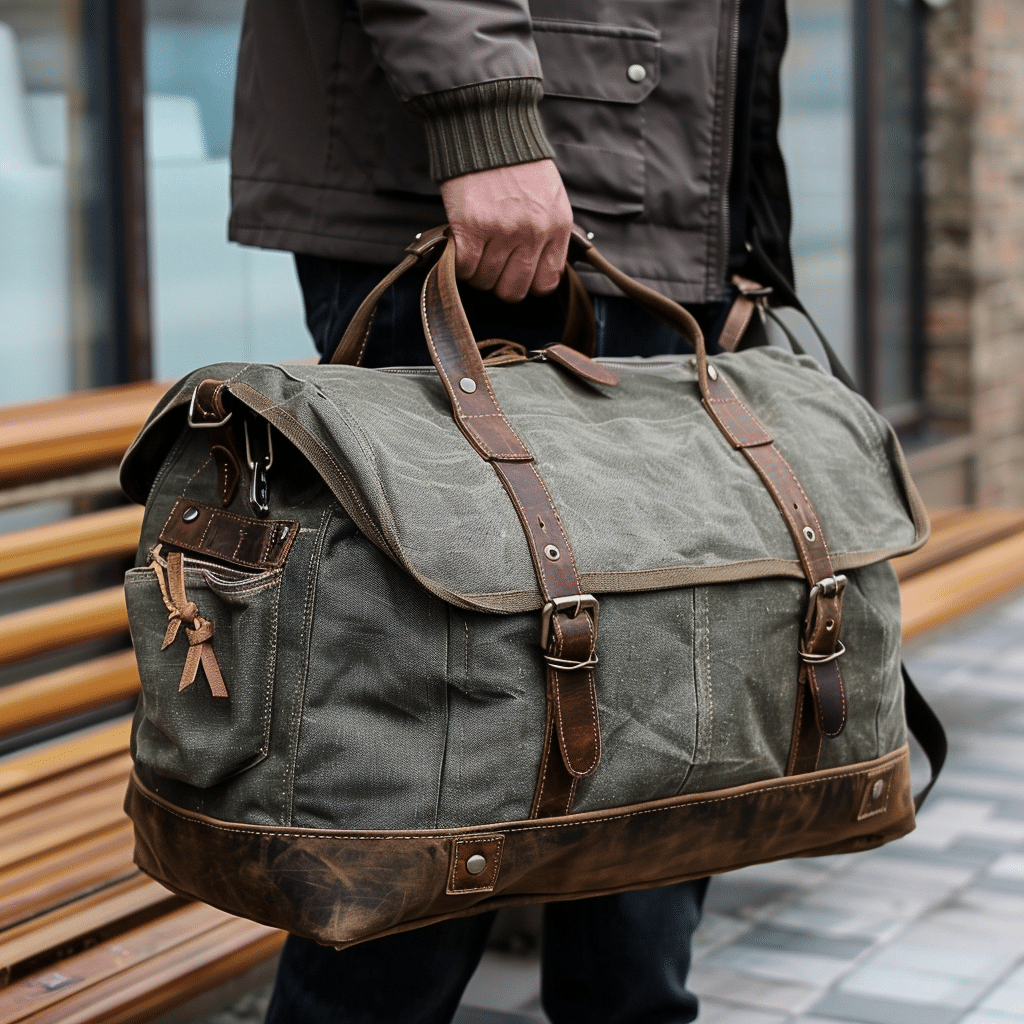 mens duffle bag