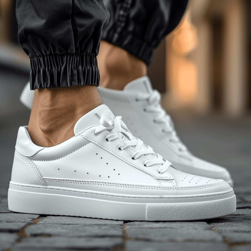 mens white sneakers