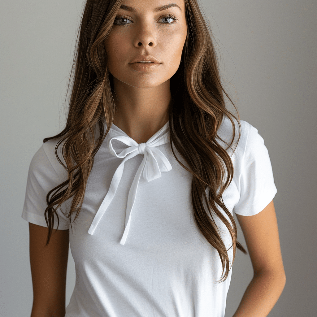 white tee shirt