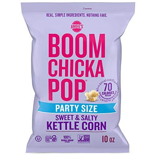 Angie'S Boomchickapop Sweet And Salty Kettle Corn Popcorn, Gluten Free, Party Oz.