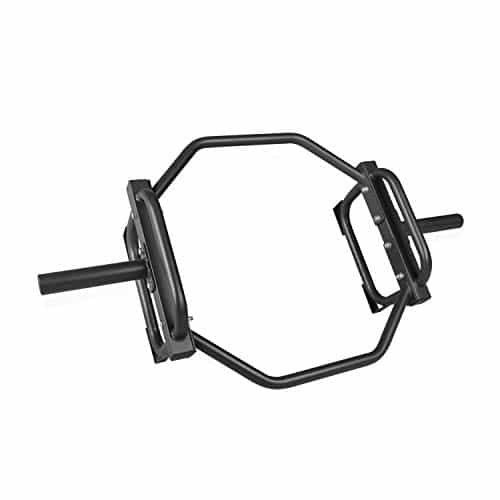 Cap Barbell Olympic Trap Bar, Hex Bar, Shrug Bar, Deadlift Bar, Black, Inches