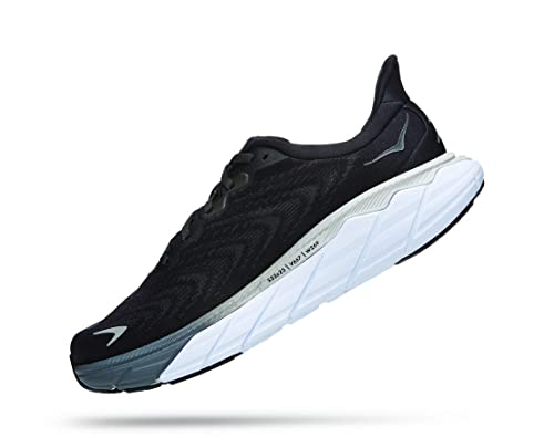 Hoka One One Men'S Running Shoes, Black White,