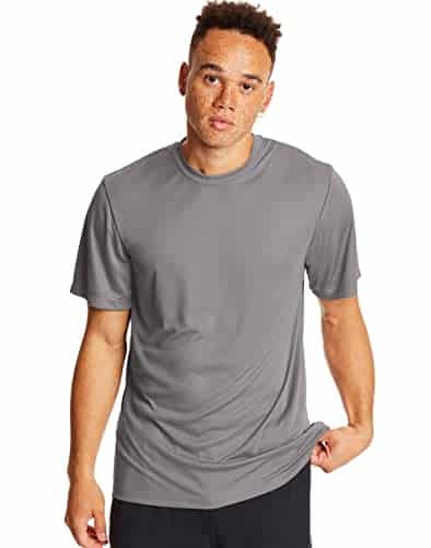 Hanes Mens Sport Cool Dri Performance Tee Fashion T Shirts, Graphite, X Large Us