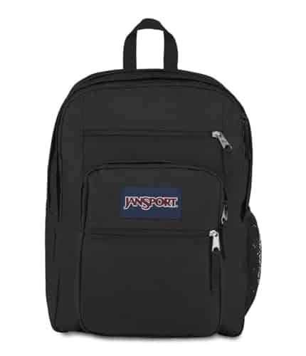 Jansport Laptop Backpack   Computer Bag With Compartments, Ergonomic Shoulder Straps,  Laptop Sleeve, Haul Handle   Book Rucksack   Black