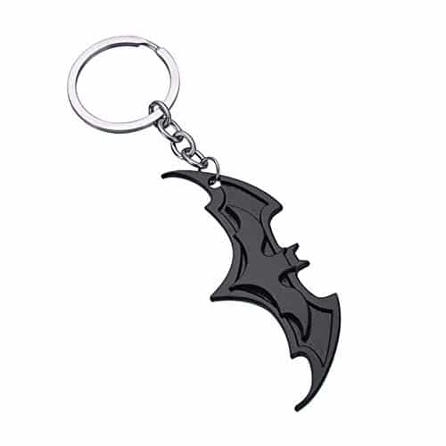 Ok Store Bat Symbol Key Chain Zinc Alloy Keychain Bat Shape Metal Key Ring Tag For Your Autos, Home Or Boat