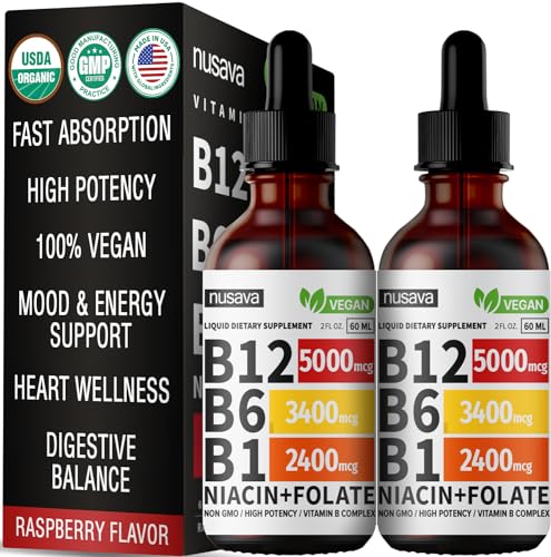 (Pack) Vitamin Bliquid Drops, Vegan Bsublingual Mcg, Methylcobalamin B, Liquid Bdrops, Vitamin Bsublingual Supports Energy, Brain & Heart With ,Mcg Per Serving, Servings