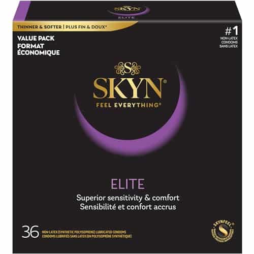 Skyn Elite  Count  Ultra Thin, Lubricated Latex Free Condoms