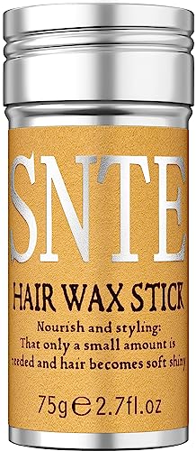 Samnyte Hair Wax Stick, Wax Stick For Hair Slick Stick, Hair Wax Stick For Flyaways Hair Gel Stick Non Greasy Styling Cream For Fly Away & Edge Control Frizz Hair Oz