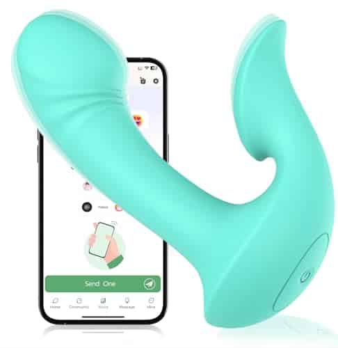 Wearable Panty Vibrator With Strong Magnetic Clip, App Remote Control Butterfly Vibrator Panties G Spot Invisible Vibrators Massager Adult Sex Toys Gifts For Women Rechargeabl