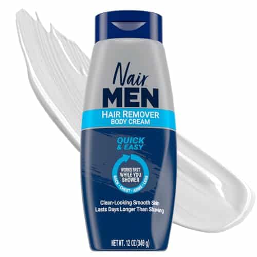 Nair Men Body Cream Hair Remover, Body Hair Removal Cream, Oz