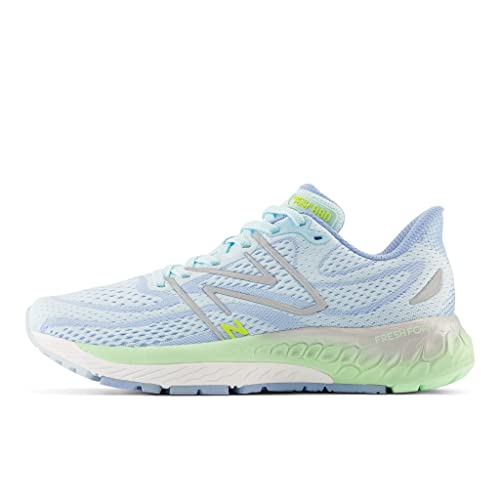 New Balance Women'S Fresh Foam X V, Bluegreen Aurasilver Metalic