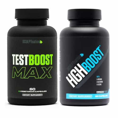 Sculpt Nation By V Shred Test Boost Max And L Arginine Bundle