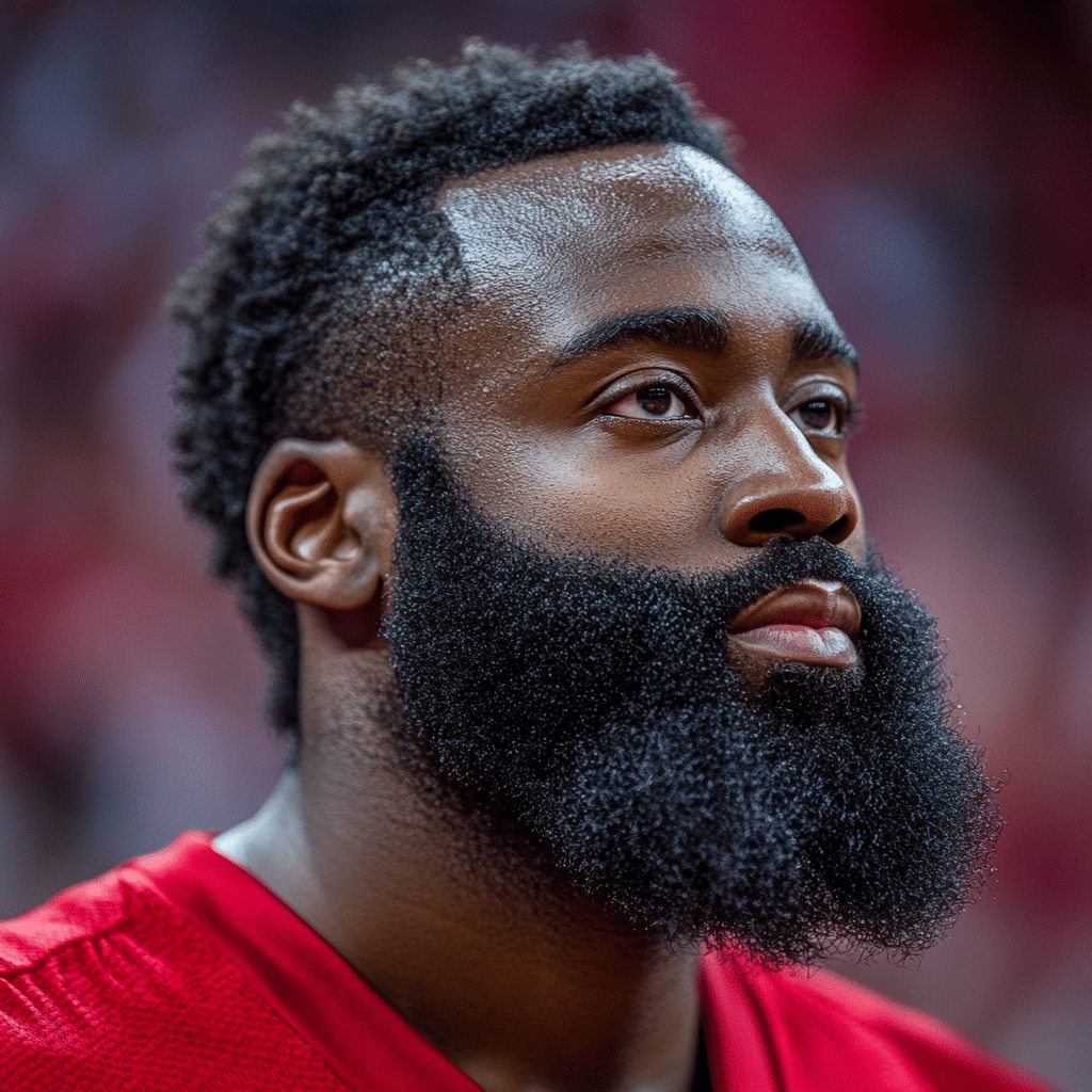 james harden no beard