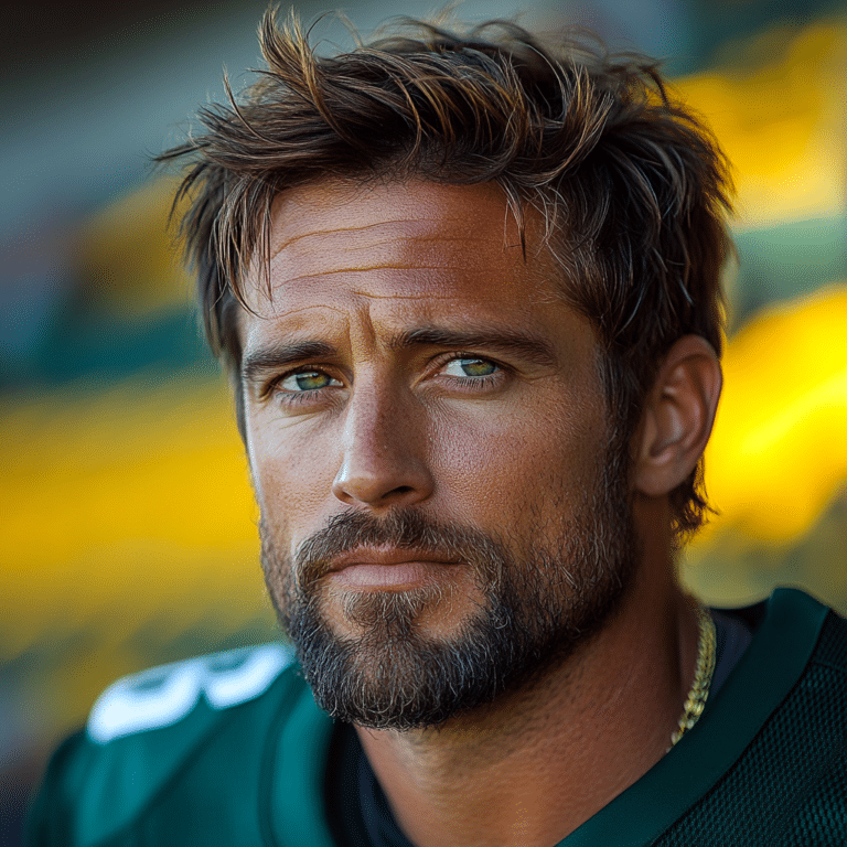 aaron rodgers hair