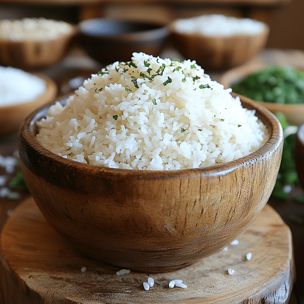 white rice