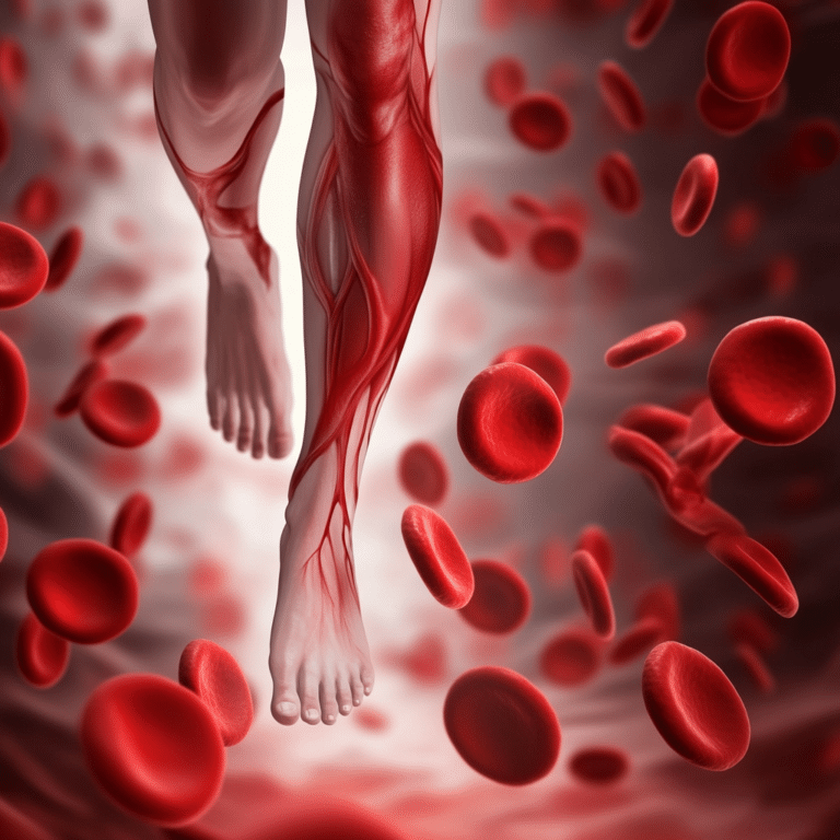 blood clot in leg pictures