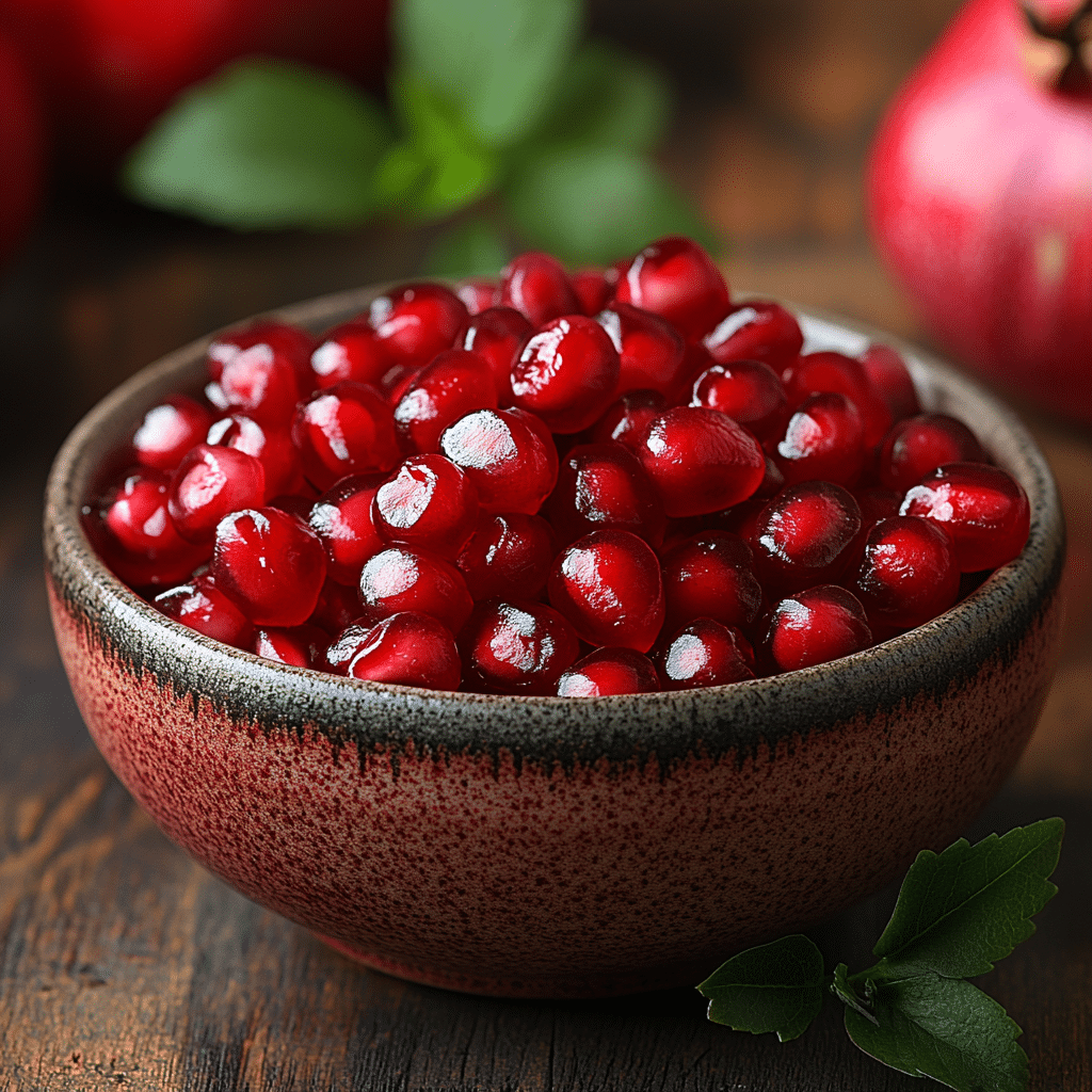 pomegranate seeds