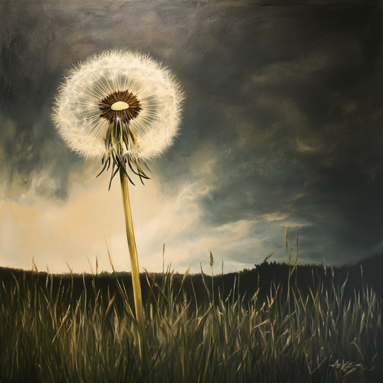 the dandelion