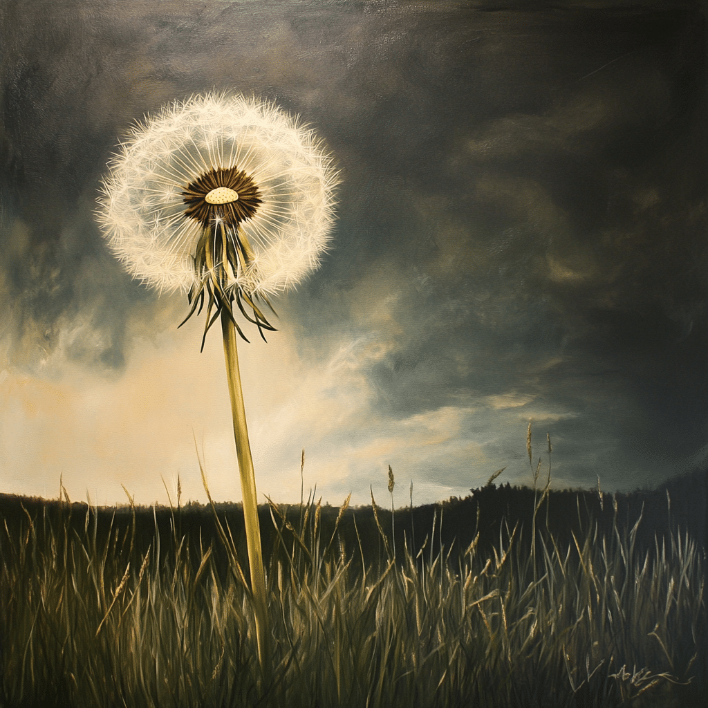 the dandelion