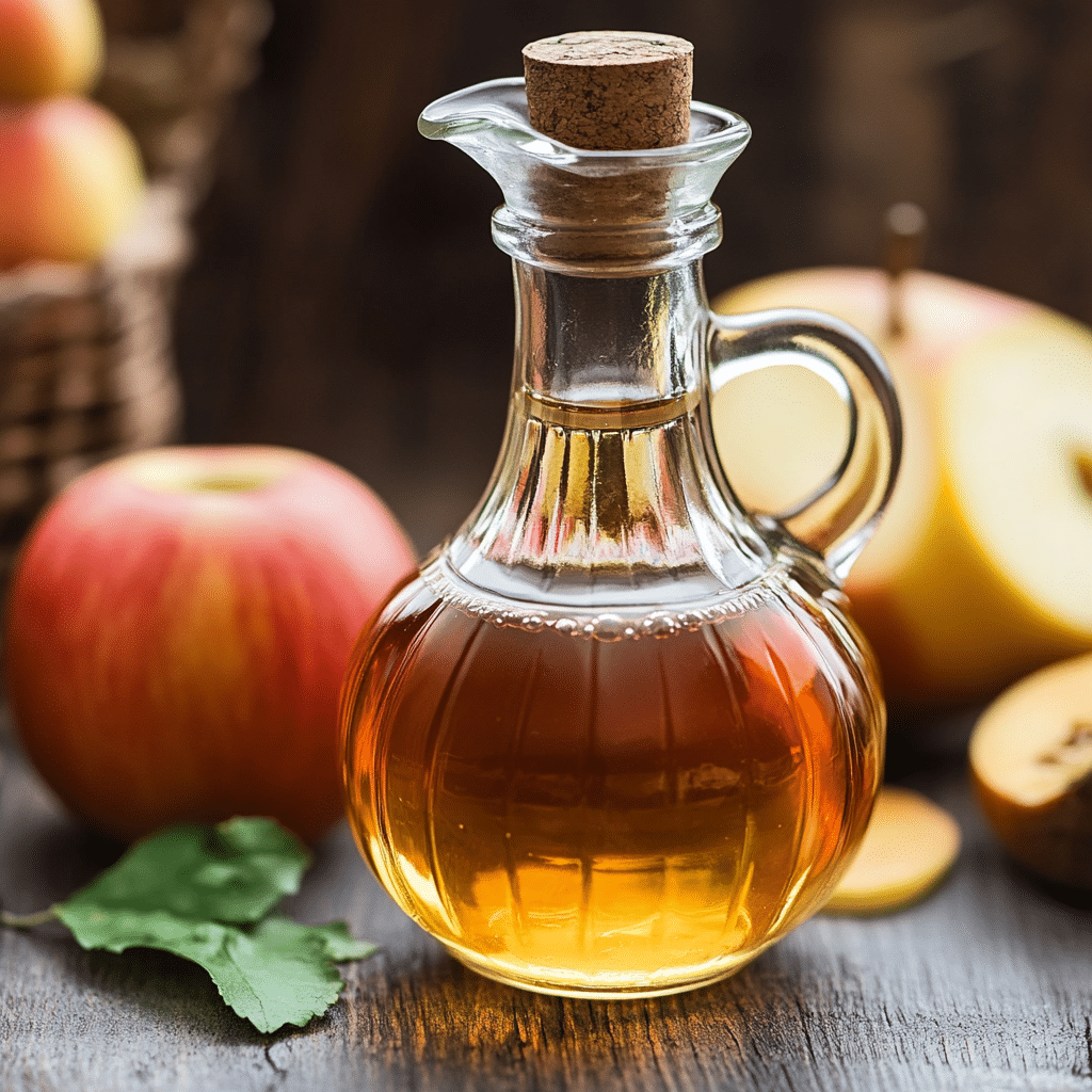 apple cider in vinegar