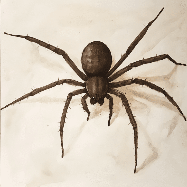 brown recluse size