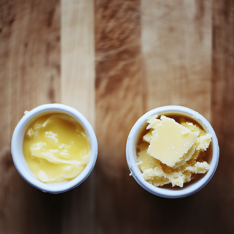 ghee vs butter