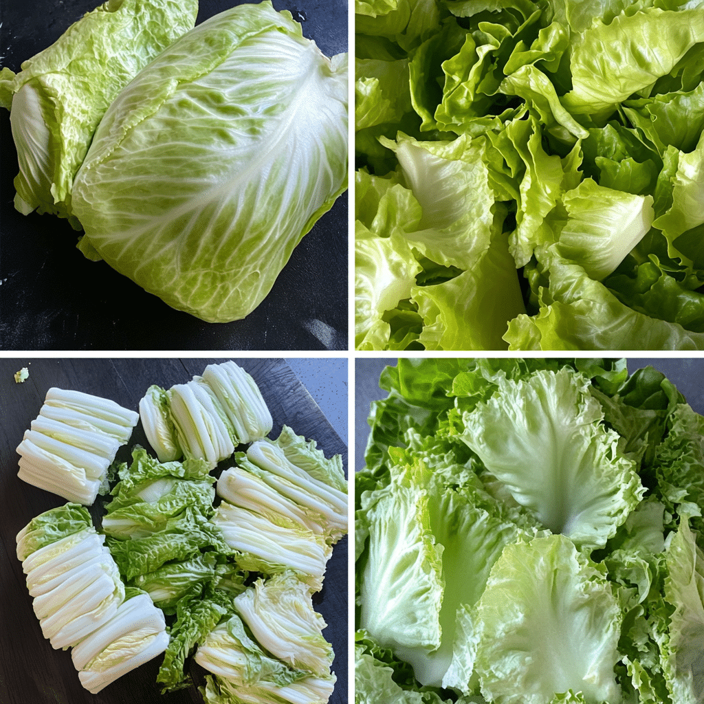 types of lettuce